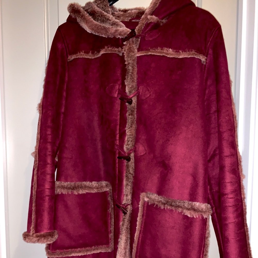 Plum Winter Coat
